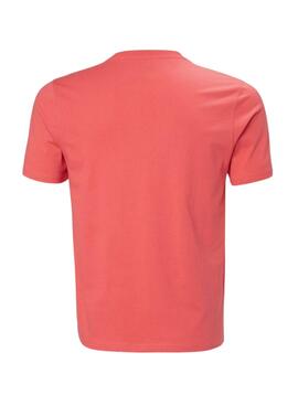 T-Shirt Helly Hansen Hudson Koralle für Herren