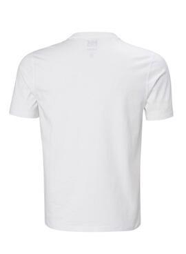 T-Shirt Helly Hansen Hudson weiß für Herren.