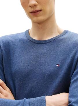 Tommy Hilfiger Essential Jersey in Blau für Herren.