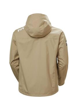 Damenjacke Helly Hansen Crew Midlayer Kamel mit Kapuze