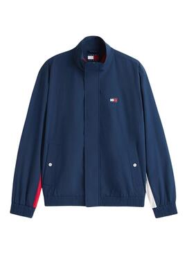 Tommy Jeans Heritage Flag Jacke in Marineblau für Herren.