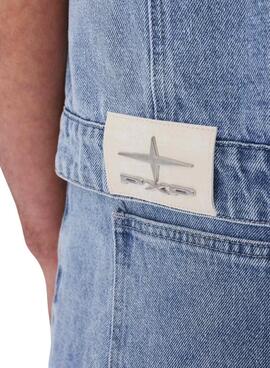 Jeanshemd Project x Paris Kurze Idee für Herren