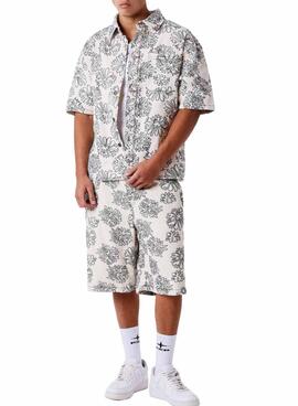 Hemd Projekt x Paris Street Bloom Blumenmuster für Herren