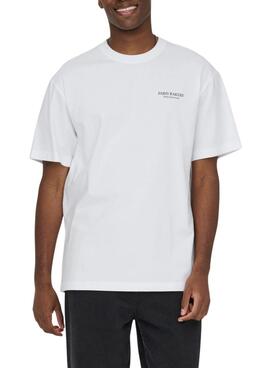 T-Shirt Only and Sons Fred Bakery weiß für Herren