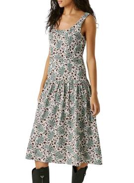 Kleid Pepe Jeans Chelsea in Grün für Damen.