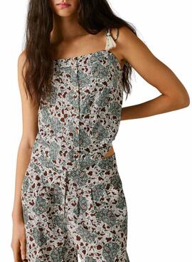 Top Pepe Jeans Agnes grün für Damen