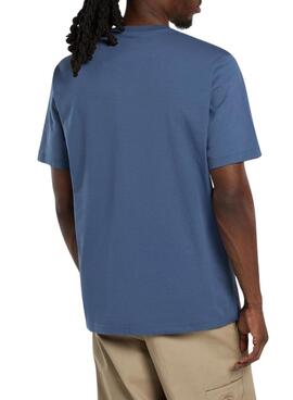 T-Shirt Dickies Mapleton in Indigo-Blau für Herren.
