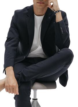 Ultraleichter Blazer El Pulpo in Marineblau für Herren