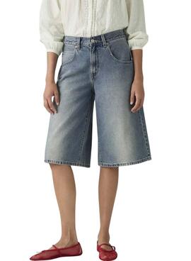 Levis Super Baggy Jort Denim Shorts für Damen
