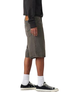 Shorts Denim Levis 478 Baggy schwarz für Herren