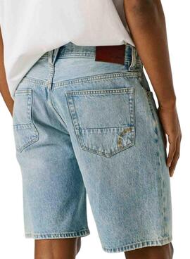 Bermudas Pepe Jeans Tom in hellem Denim für Herren.