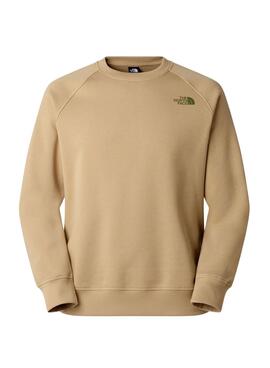 Sweatshirt The North Face Box beige für Herren