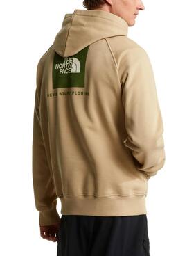 Sweatshirt The North Face Ranglan Box beige für Herren