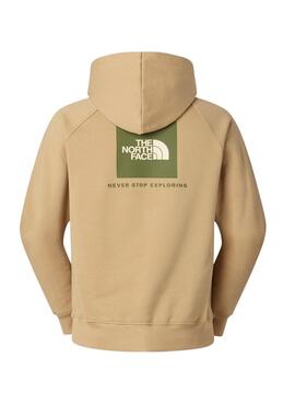 Sweatshirt The North Face Ranglan Box beige für Herren