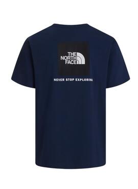 T-Shirt The North Face Evo Box blau für Herren