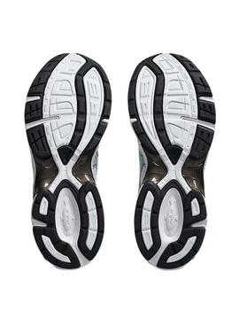 Sneakers Asics Gel 1130 weiß und türkis für Damen.