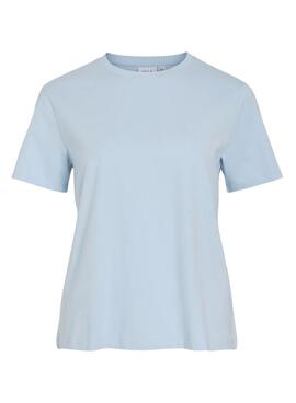 T-Shirt Vila Nora in Blau für Damen.