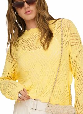 Pullover Only Pamela gelb für Frauen