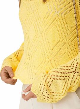 Pullover Only Pamela gelb für Frauen