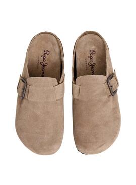 Pepe Jeans Corby Clogs in Beige für Herren.