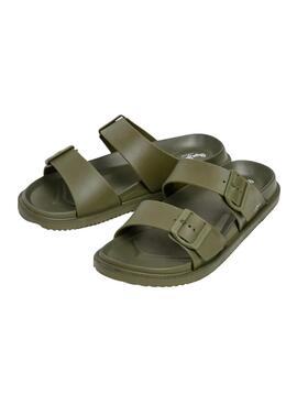 Sandalen Pepe Jeans Ocean Brand in Grün für Herren.