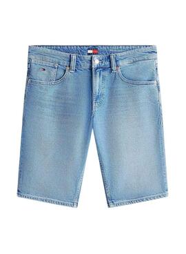 Bermuda-Jeans Tommy Jeans Ronnie in heller Waschung für Herren.