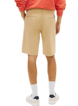 Bermuda Tommy Jeans Scanton beige für Herren