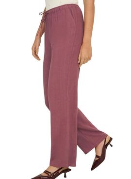 Hose Only Siesta rosa für Damen