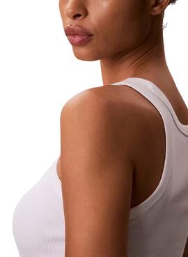 T-Shirt Calvin Klein Jeans Contour weiß für Damen