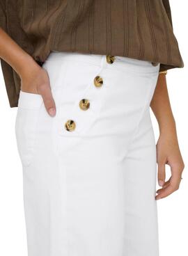 Weiße Only Madison Damenjeans