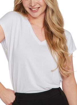 T-Shirt Vila Vimodala weiß für Damen.