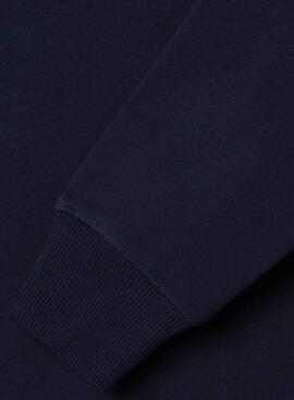 Sweatshirt Pepe Jeans Michael Logo in Marineblau für Jungen.