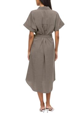 Kleid Vila Vihula in Grün für Damen.