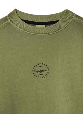 Sweatshirt Pepe Jeans William Khaki Green für Jungen