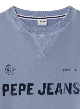 Sweatshirt Pepe Jeans Ben in hellblau für Jungen