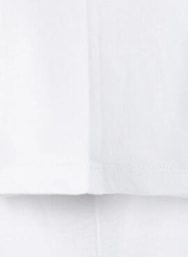 T-Shirt Pepe Jeans Ash mit weißem grafischem Druck für Jungen.