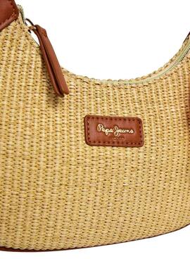 Handtasche Pepe Jeans Trish aus Raffia für Damen