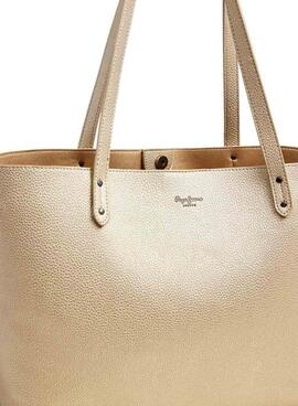 Tasche Pepe Jeans Audrey in Gold für Damen