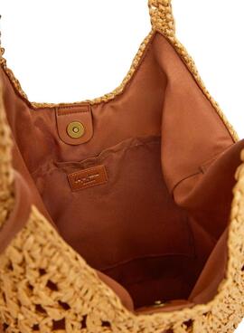 Handtasche Pepe Jeans Judith Raffia für Damen