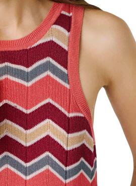 Top Pepe Jeans Kasha rosa für Damen.