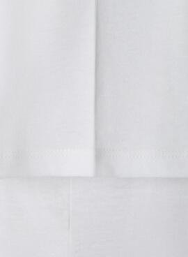 T-shirt Pepe Jeans Giana weiß für Mädchen