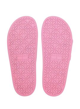 Tommy Jeans Komfort Jelly Flip-Flops mit rosa Schnallen für Damen