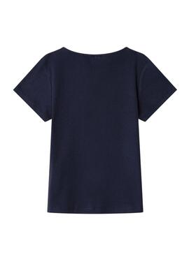 T-Shirt Pepe Jeans Angy blau für Mädchen