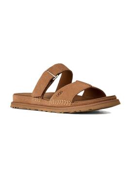 Sandalen UGG GoldenGaze Slide Chestnut für Damen