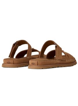 Sandalen UGG GoldenGaze Slide Chestnut für Damen