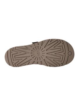 Sandalen UGG GoldenGaze Zehentrenner grau für Damen