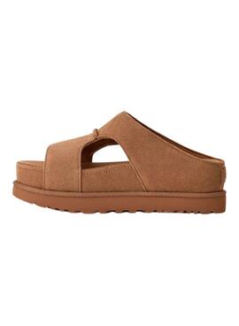 Sandalen UGG Goldenstar Hi Cutout Slide Chestnut für Damen