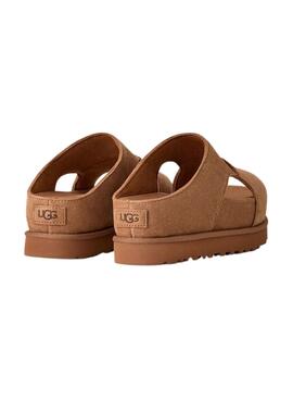 Sandalen UGG Goldenstar Hi Cutout Slide Chestnut für Damen