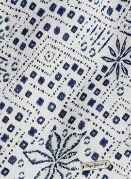 Top Pepe Jeans Irma mit Blumenmuster für Mädchen.