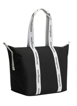 Tommy Jeans Essential Tote Tasche Schwarz für Damen